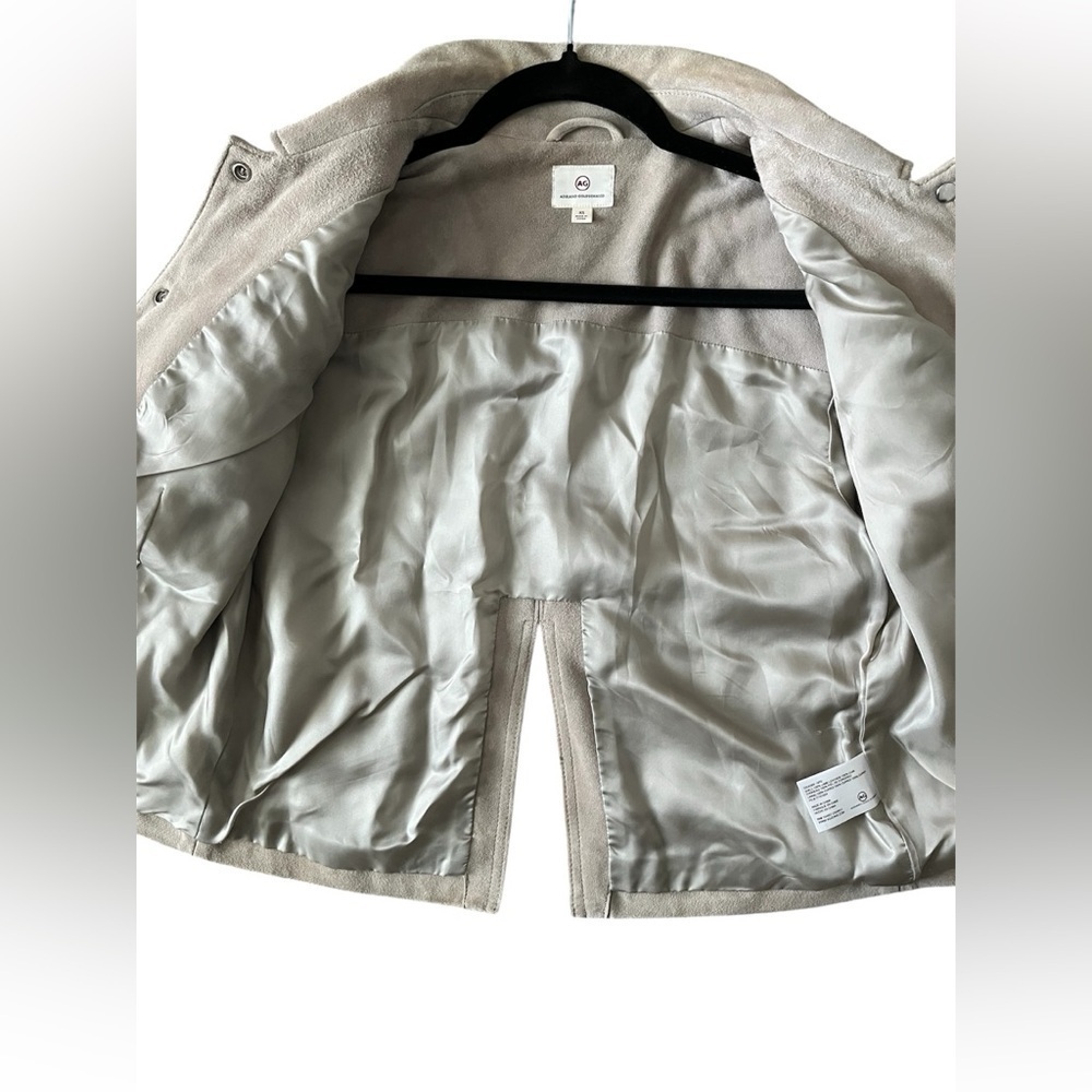 Adriano Goldschmied 100% Lamb Leather Tan Jacket, Women’s Size: XS - Picture 6 of 14